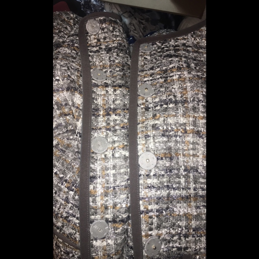 ❌SOLD❌NWT Herno short tweed jacket ✨RARE✨ - Picture 5 of 6